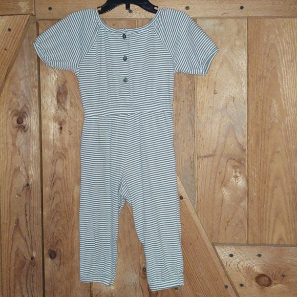 Girls Size 2T Striped Romper Jumpsuit - Picture 2 of 2